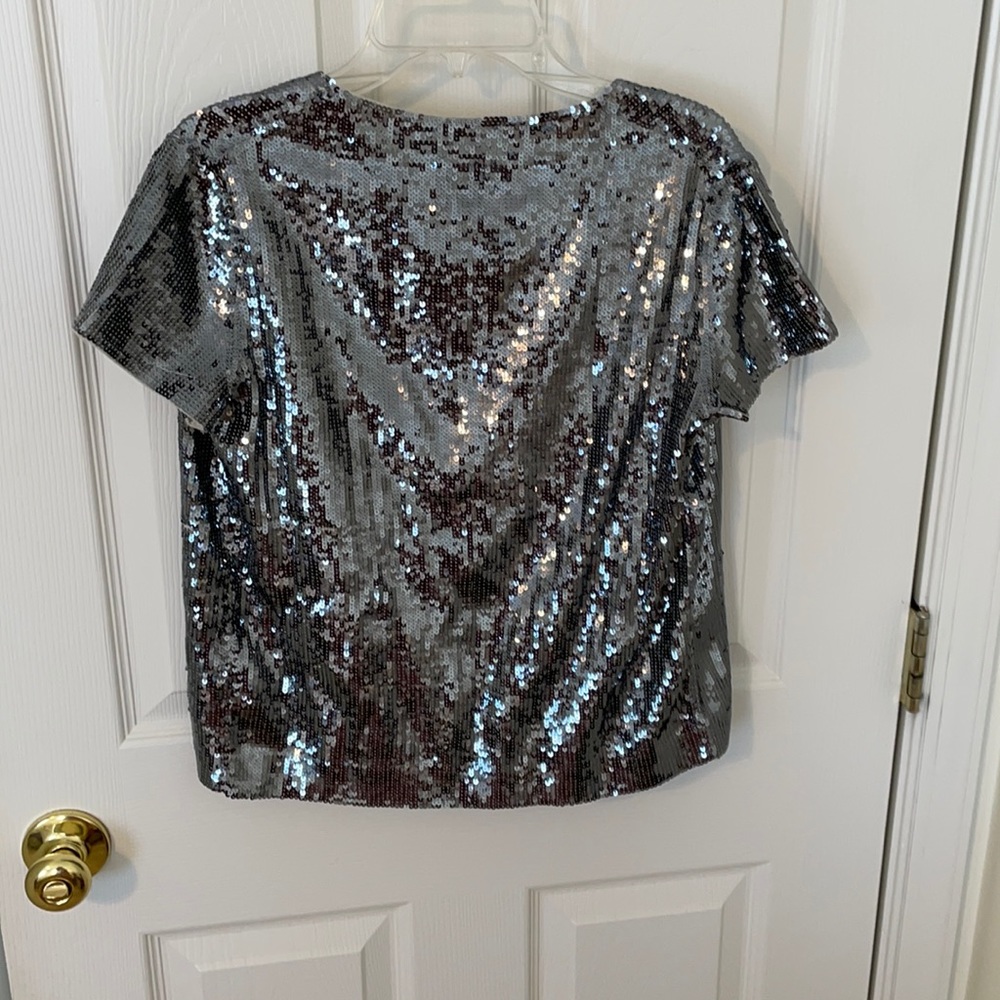 NWOT J crew Collection Stardust Sequin Cardigan XS - Picture 2 of 6